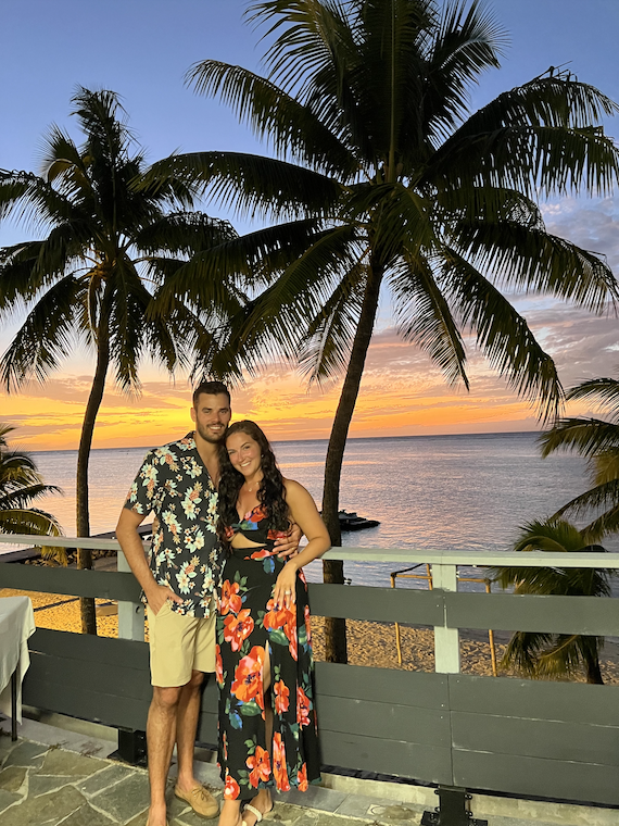 Chelsea and Alex's honeymoon in Tahiti, Moorea and Bora Bora